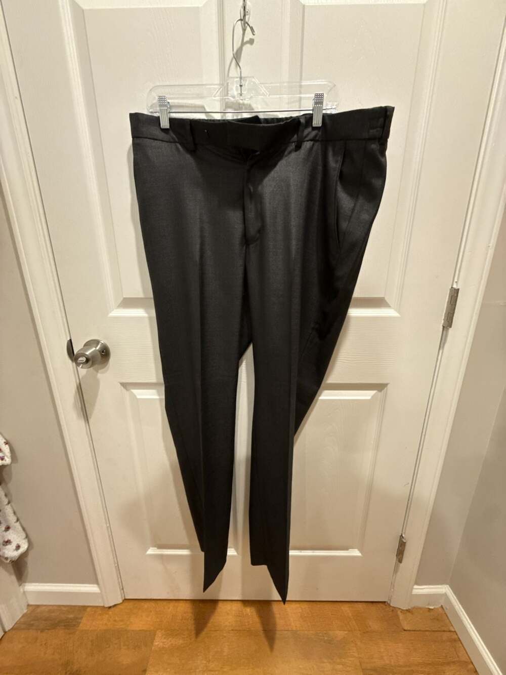 Kenneth Cole Reaction Techni-Cole Gun Metal Dress Pants